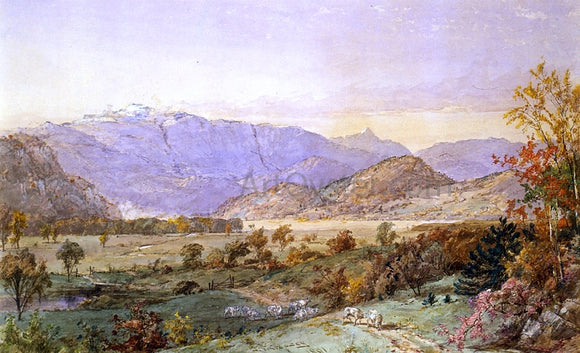  Jasper Francis Cropsey Early Snow on Mount Washington - Art Print