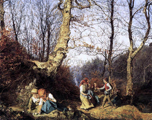  Ferdinand Georg Waldmuller Early Spring in the Wienerwald - Art Print