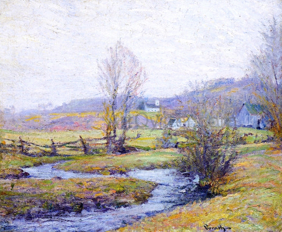  Robert Vonnoh Early Spring, Pleasant Valley, Connecticut - Art Print