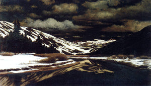  William Bradford Early Winter in the Sierra Nevada - Art Print