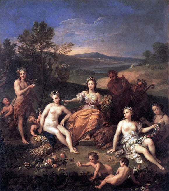  The Younger Louis Boullogne Earth - Art Print