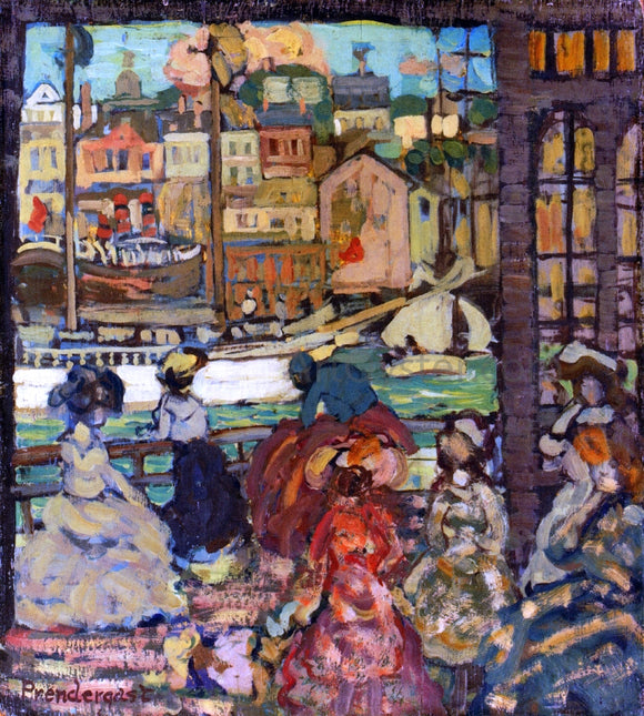  Maurice Prendergast East Boston Ferry - Art Print