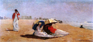  Winslow Homer East Hampton, Long Island - Art Print
