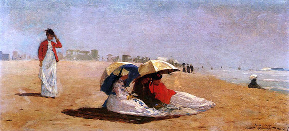  Winslow Homer East Hampton, Long Island - Art Print