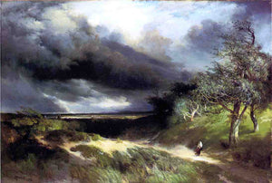  Thomas Moran East Hampton, Long Island, Sand - Art Print