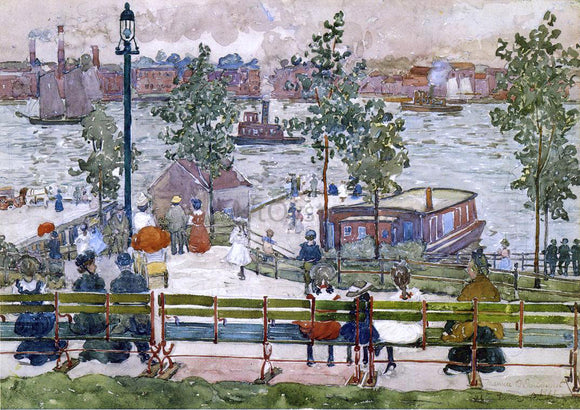  Maurice Prendergast East River Park - Art Print