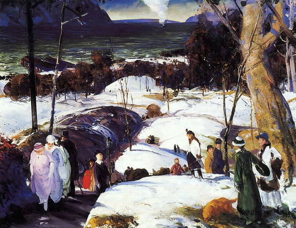  George Wesley Bellows Easter Snow - Art Print