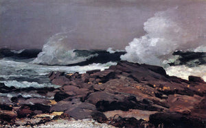  Winslow Homer Eastern Point, Prout's Neck - Art Print