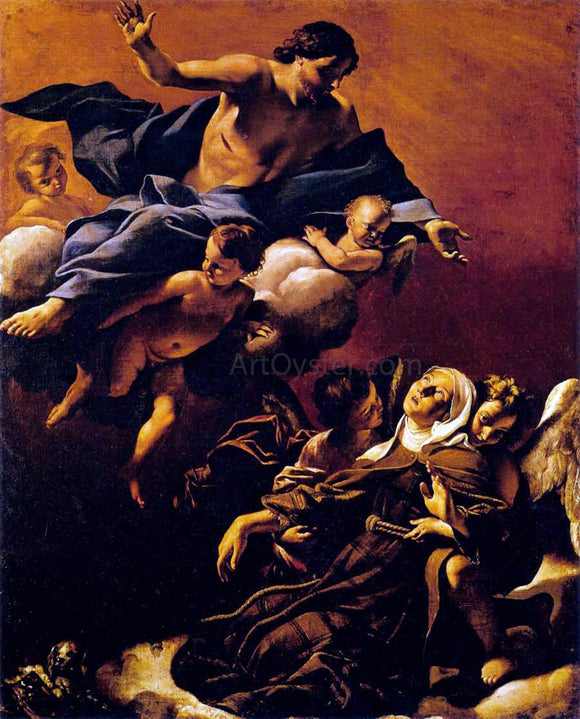  Giovanni Lanfranco Ecstasy of St Margaret of Cortona - Art Print