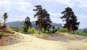  Ivan Ivanovich Shishkin Edge of forest - Art Print