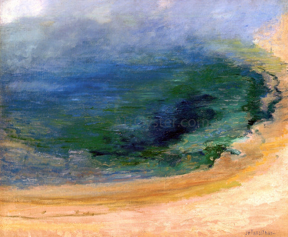  John Twachtman Edge of the Emerald Pool, Yellowstone - Art Print