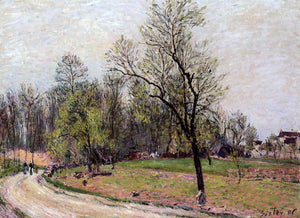  Alfred Sisley Edge of the Forest in Spring, Evening - Art Print
