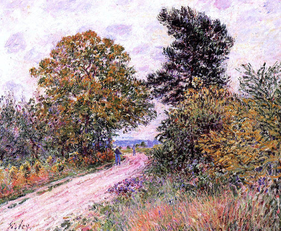  Alfred Sisley Edge of the Fountainbleau Forest - Morning - Art Print