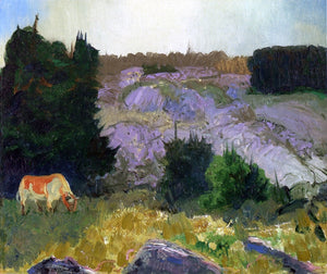  George Wesley Bellows Edge of the Pasture - Glow of the Sun - Art Print