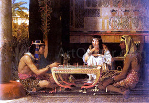  Sir Lawrence Alma-Tadema Egyptian Chess Players - Art Print