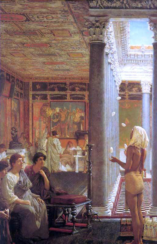  Sir Lawrence Alma-Tadema Egyptian Juggler - Art Print