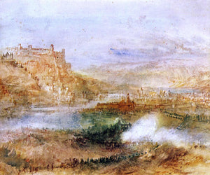  Joseph William Turner Ehrenbrietstein and Coblenz - Art Print