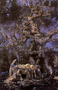  Antonio Munoz Degrain El Arbol Sagrado - Art Print