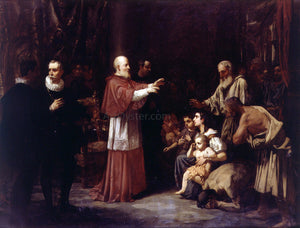  Francisco Domingo Marques El Beato Juan de Ribera en la Expulsion de los Moriscos - Art Print