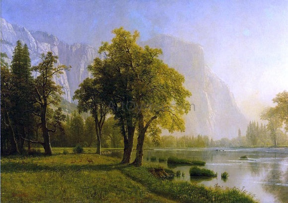  Albert Bierstadt El Capitan, Yosemite Valley - Art Print