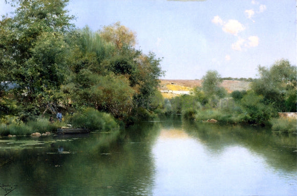  Emilio Sanchez-Perrier El Rialaje (also known as Alcala) - Art Print