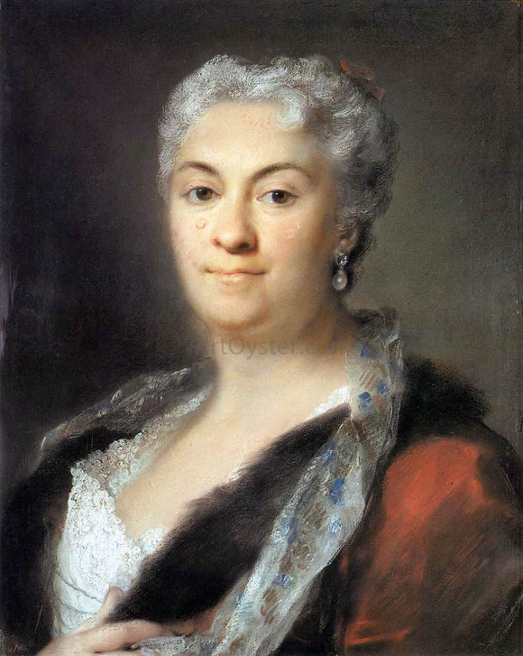  Rosalba Carriera Elderly Lady - Art Print