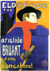  Henri De Toulouse-Lautrec Eldorado, Aristide Bruant - Art Print
