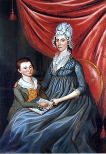  Charles Peale Polk Eleanor Conway Hite and Son, James Madison Hite - Art Print