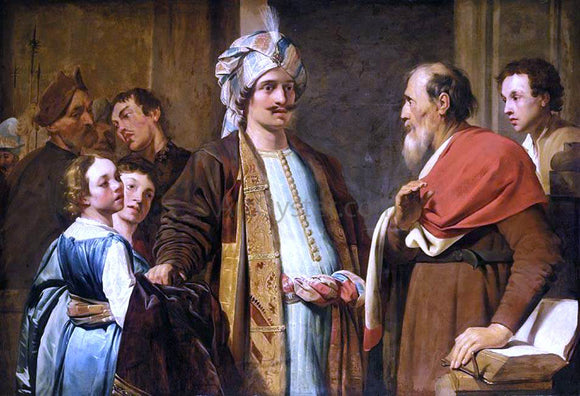  Pieter De Grebber Elisha Refusing Gifts from Naaman - Art Print