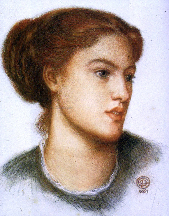  Dante Gabriel Rossetti Ellen Smith - Art Print