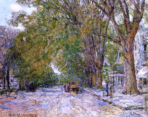  Frederick Childe Hassam Elms, East Hampton, New York - Art Print