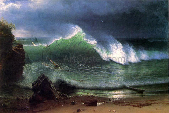  Albert Bierstadt Emerald Sea - Art Print