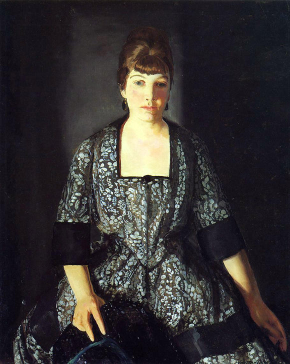  George Wesley Bellows Emma in the Black Print - Art Print