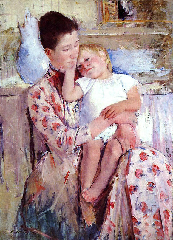  Mary Cassatt Emmie and Her Child - Art Print