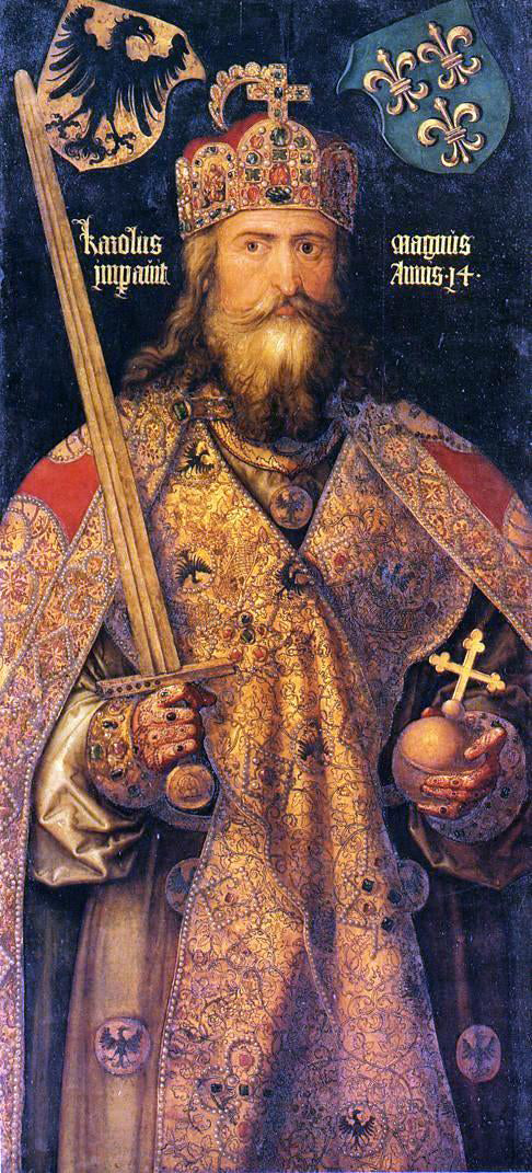  Albrecht Durer Emperor Charlemagne - Art Print