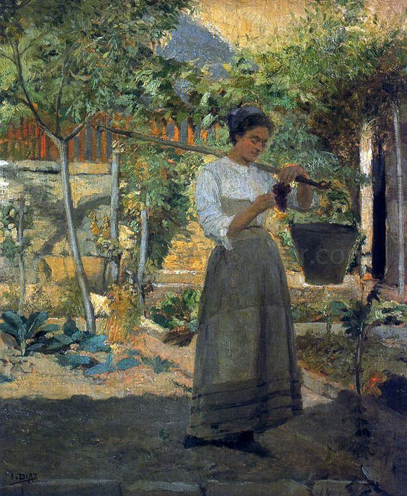  Ignacio Diaz Olano En el Jardin - Art Print