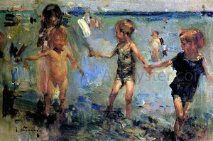  Jose Navarro Llorens En la playa - Art Print