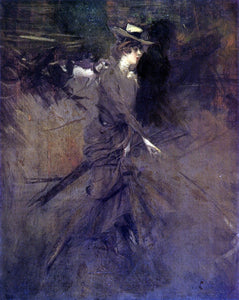  Giovanni Boldini En Promenade - Art Print