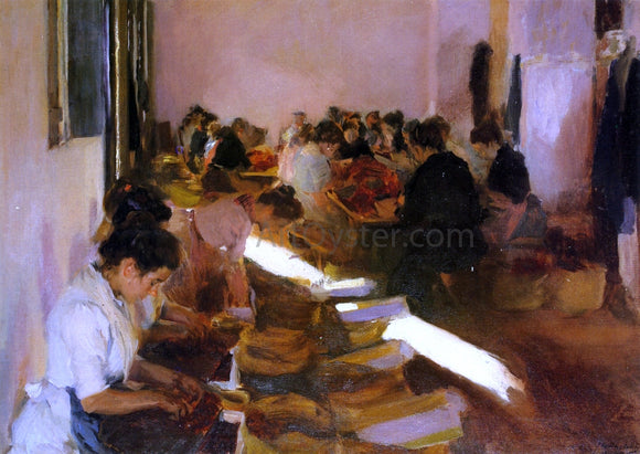  Joaquin Sorolla Y Bastida Encajonando Pasas, Javea - Art Print