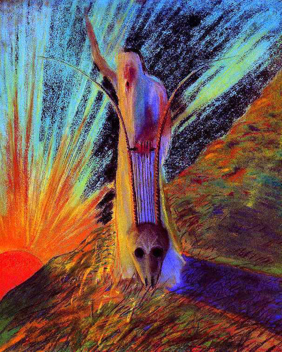  Mikalojus Ciurlionis Enchanted City - Morning, Fantasy - Art Print