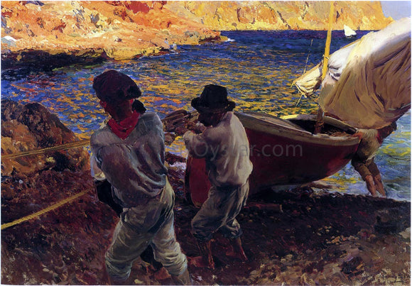  Joaquin Sorolla Y Bastida End of the Day, Javea - Art Print