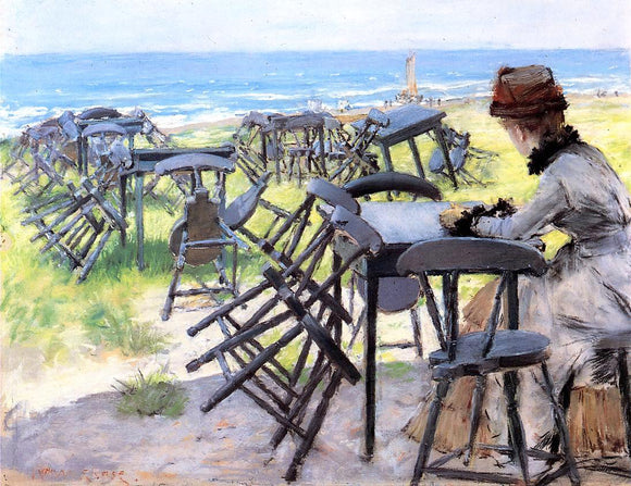  William Merritt Chase End of the Season - Art Print