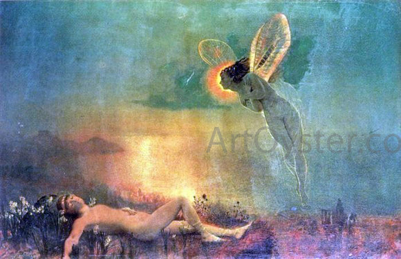  John Atkinson Grimshaw Endymion on Mount Latmus - Art Print