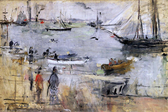  Berthe Morisot English Seascape - Art Print