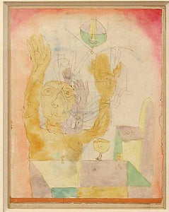  Paul Klee Enlightenment of Two Sectie - Art Print