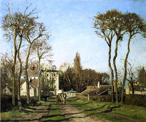  Camille Pissarro Entering the Village of Voisins - Art Print