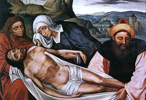  Quentin Massys Entombment - Art Print