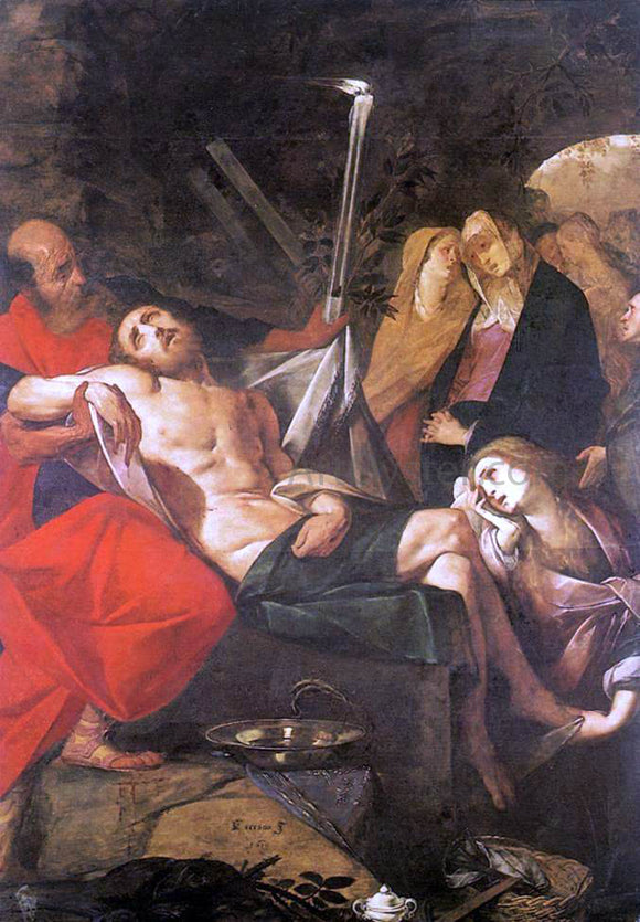  Giovanni Battista Crespi Entombment of Christ - Art Print