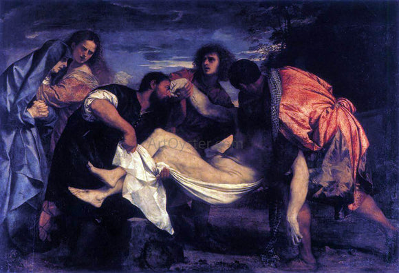  Titian Entombment of Christ - Art Print