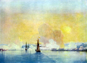  Ivan Constantinovich Aivazovsky Entrance in the bay of Sevastopol - Art Print